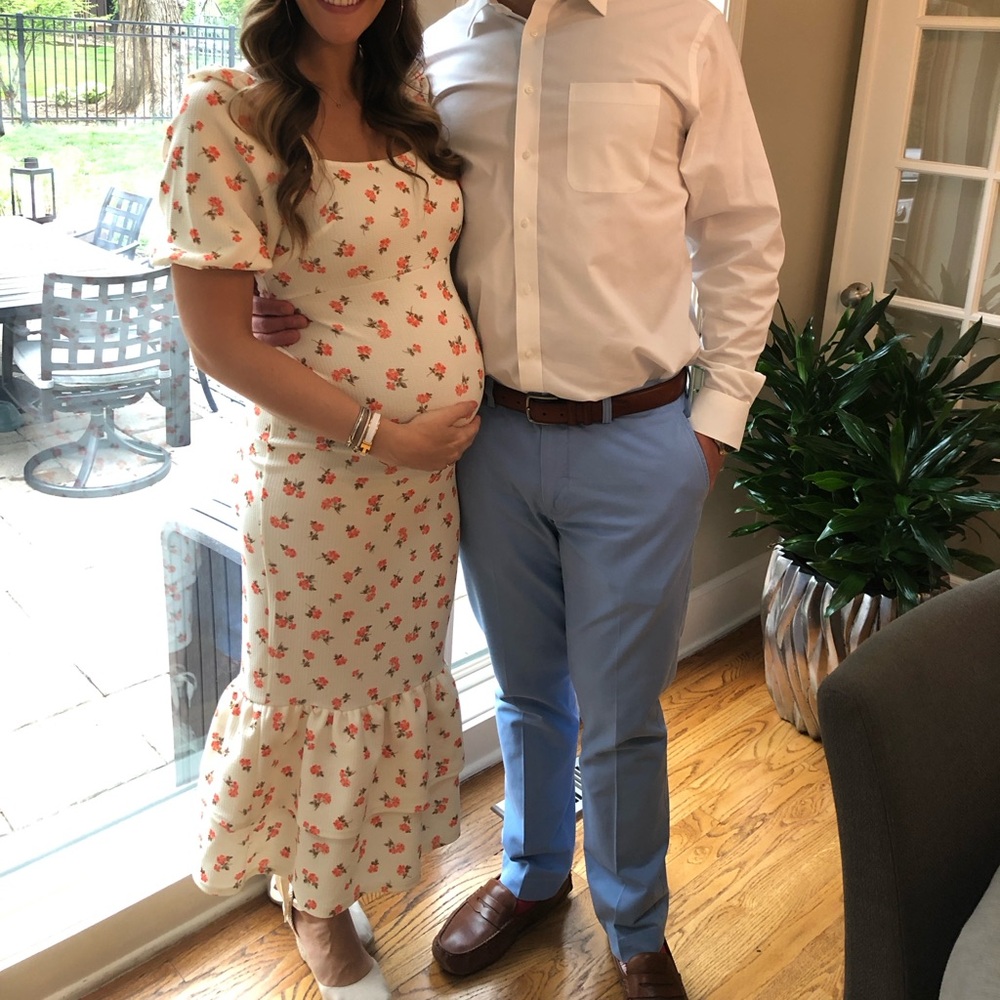 Floral Maternity Dress